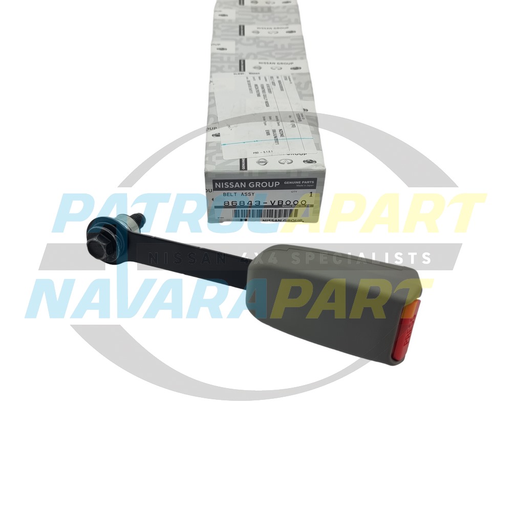 Genuine Nissan Front Seatbelt Buckle K Code - Nissan Patrol Y61 GU