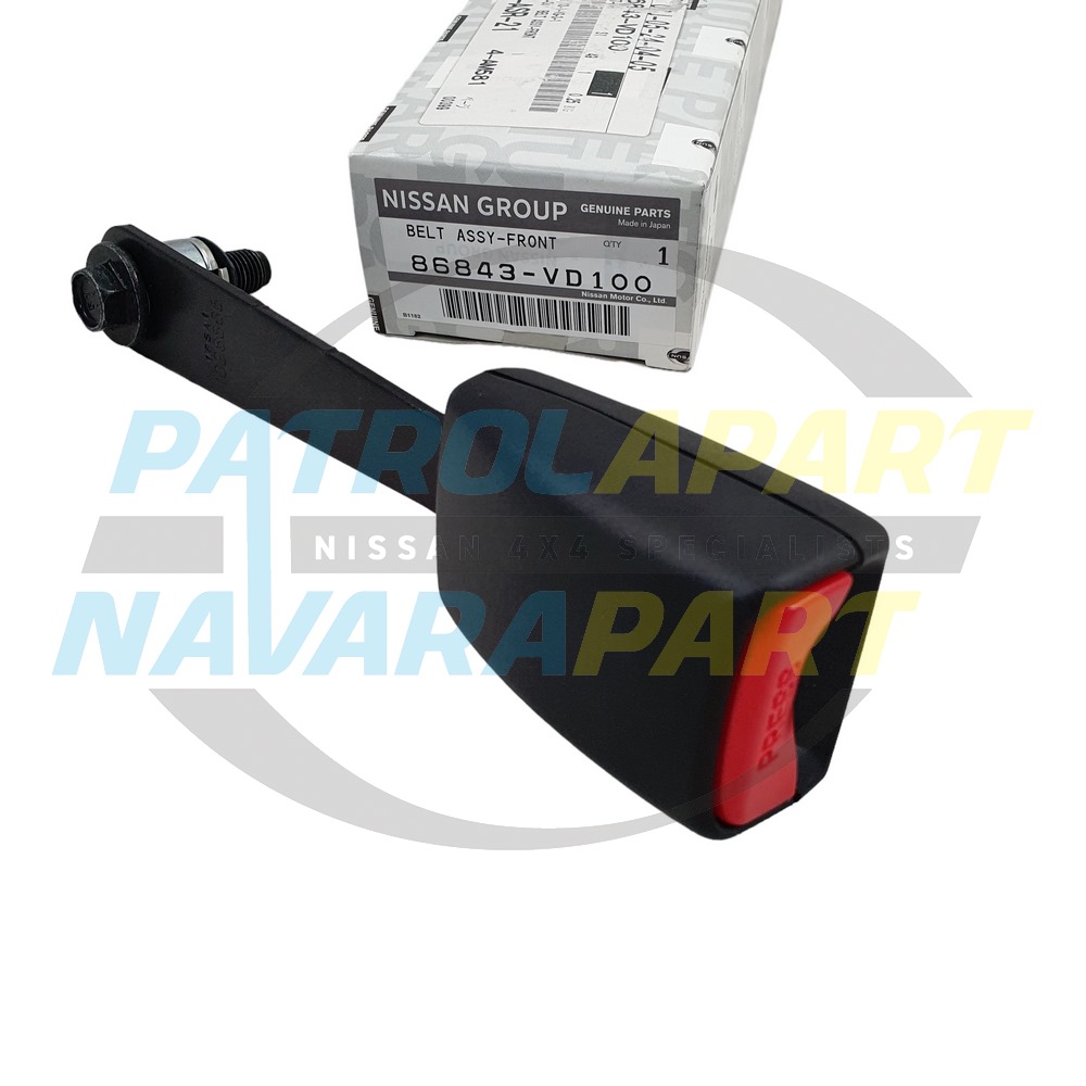 Genuine Nissan Passenger Left Hand Front Seatbelt Buckle G Code - Nissan Patrol Y61 GU