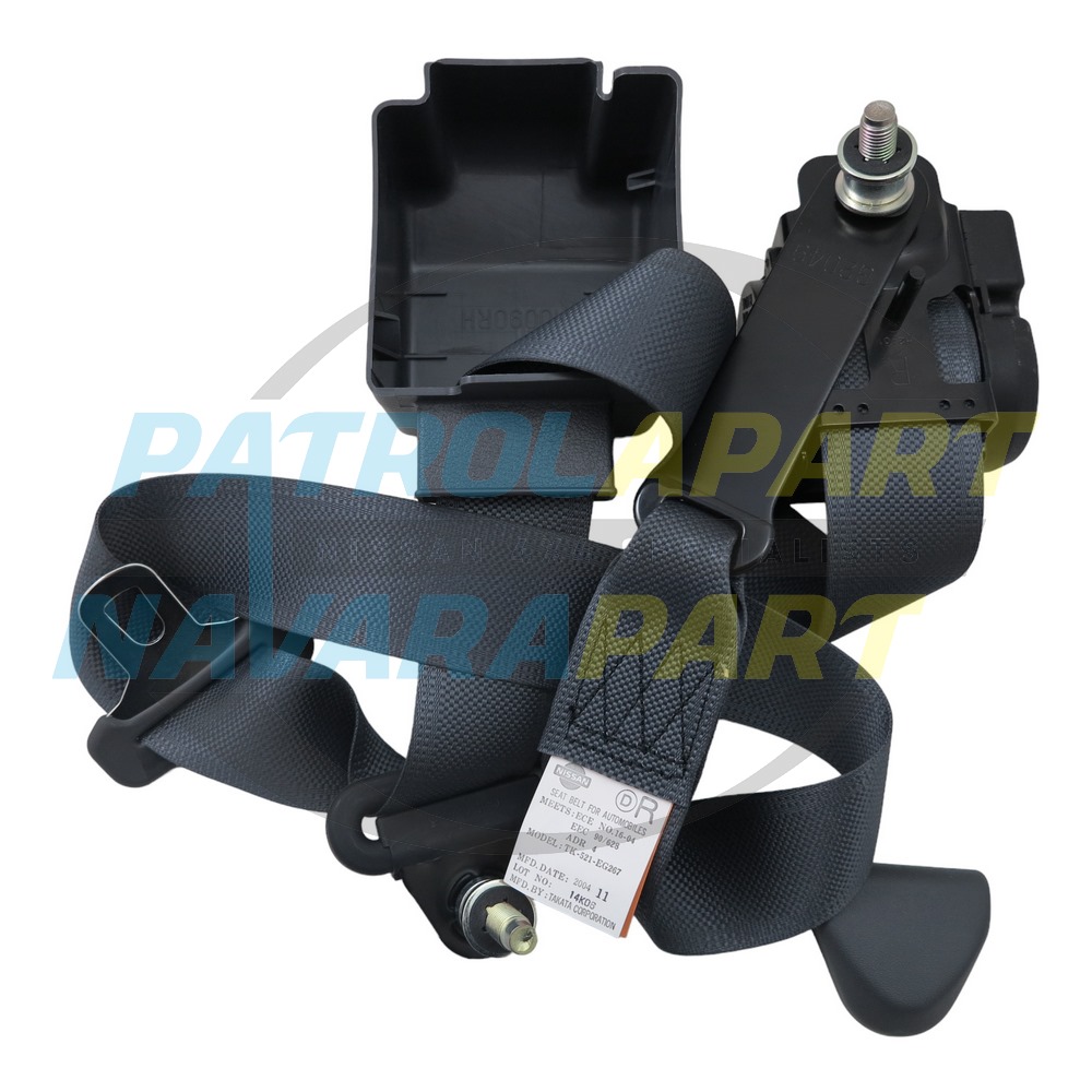 Genuine Nissan Front Driver Side Seat Belt - Nissan Patrol Y60 GQ 1987-1997