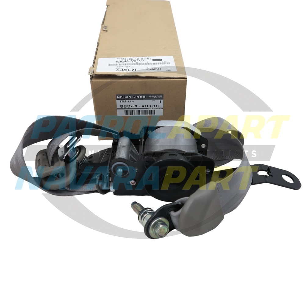 Genuine Nissan Drivers Right Hand Front Seatbelt K Code - Nissan Patrol Y61 GU 1997-2001