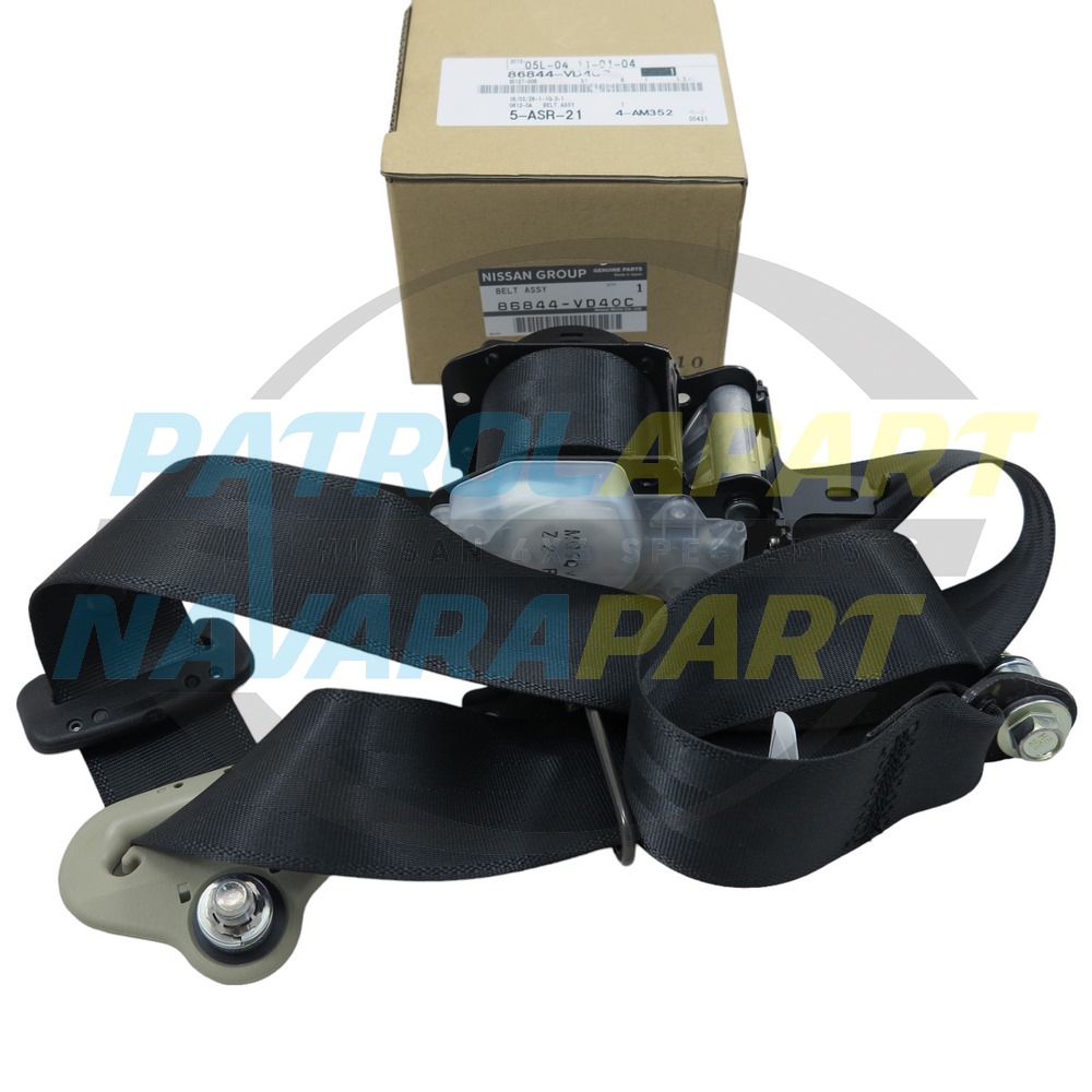Genuine Nissan Drivers Right Hand Front Seatbelt G Code - Nissan Patrol Y61 GU 2004-2017