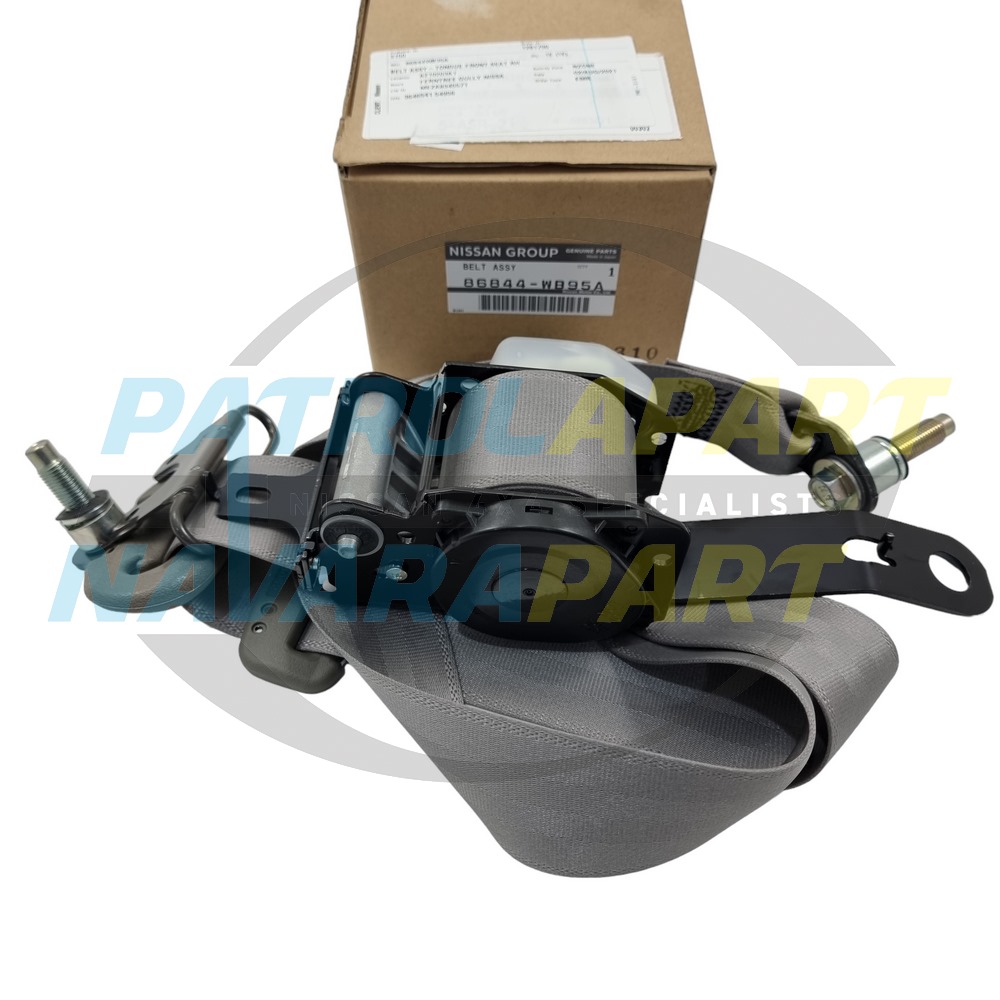 Genuine Nissan Drivers Right Hand Front Seatbelt K Code Late - Nissan Patrol Y61 GU Ute