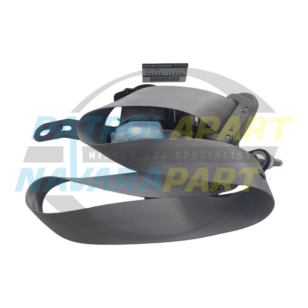 Genuine Nissan Passenger Left Hand Front Seatbelt K Code Early - Nissan Patrol Y61 GU Ute to 08/15