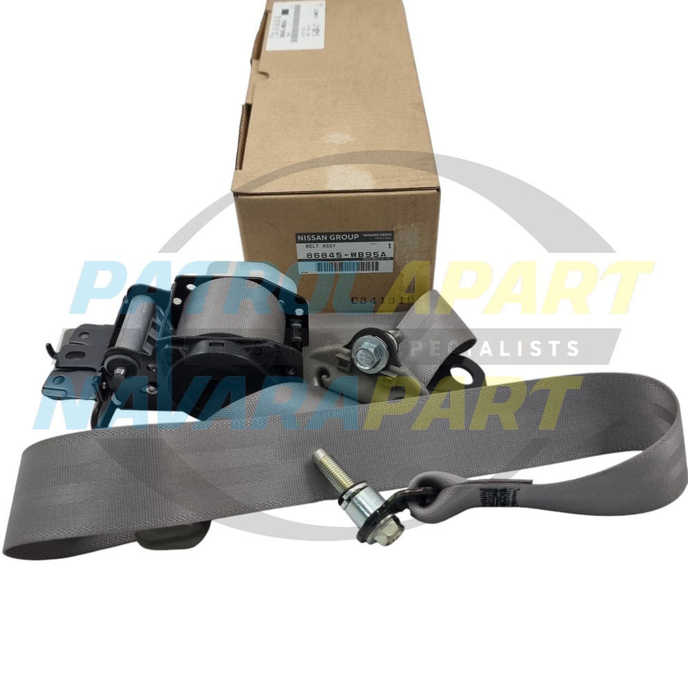 Genuine Nissan Passenger Left Hand Front Seatbelt K Code Late - Nissan Patrol Y61 GU Ute