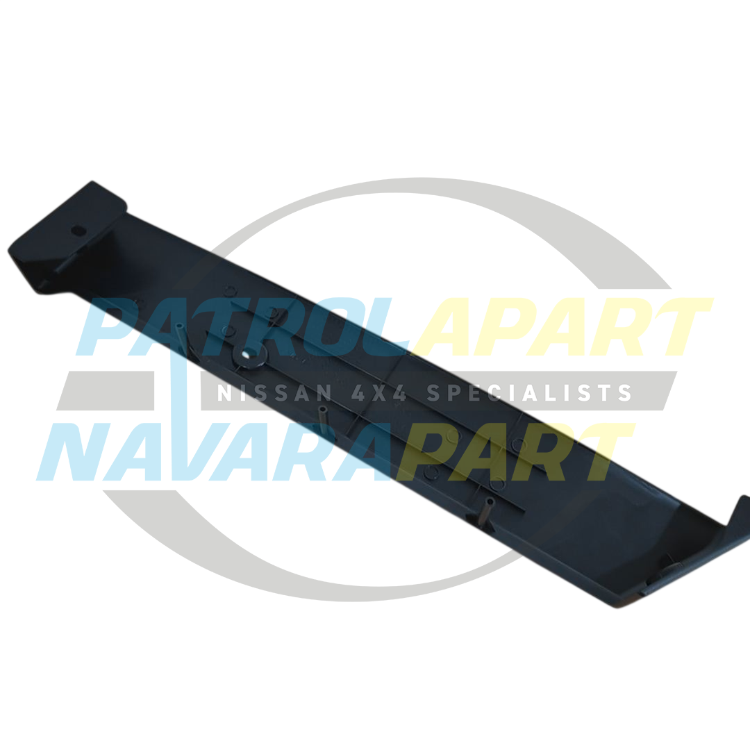 Genuine Nissan RHF Seat Trim Lower Runner DX Black - Nissan Patrol Y61 GU 1997-2017