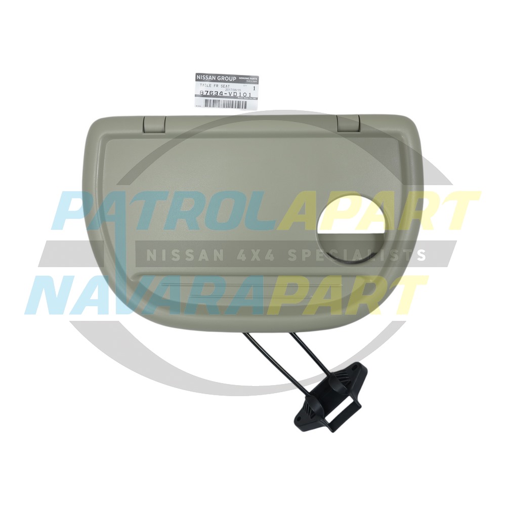 Genuine Nissan GU4 Cream Seat Tray Passenger OR Drivers Side - Nissan Patrol Y61 GU