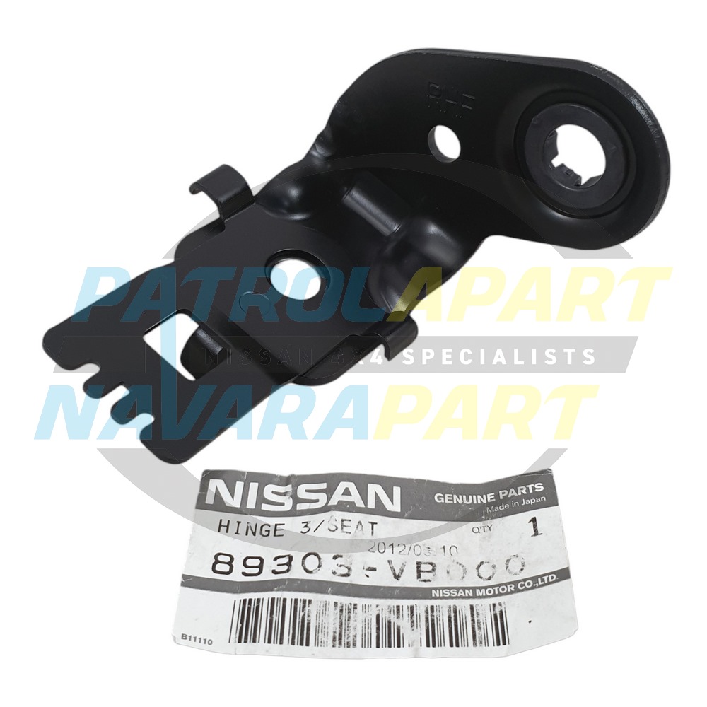 Genuine Nissan 3rd Row Seat Bracket RH Side - Nissan Patrol Y61 GU
