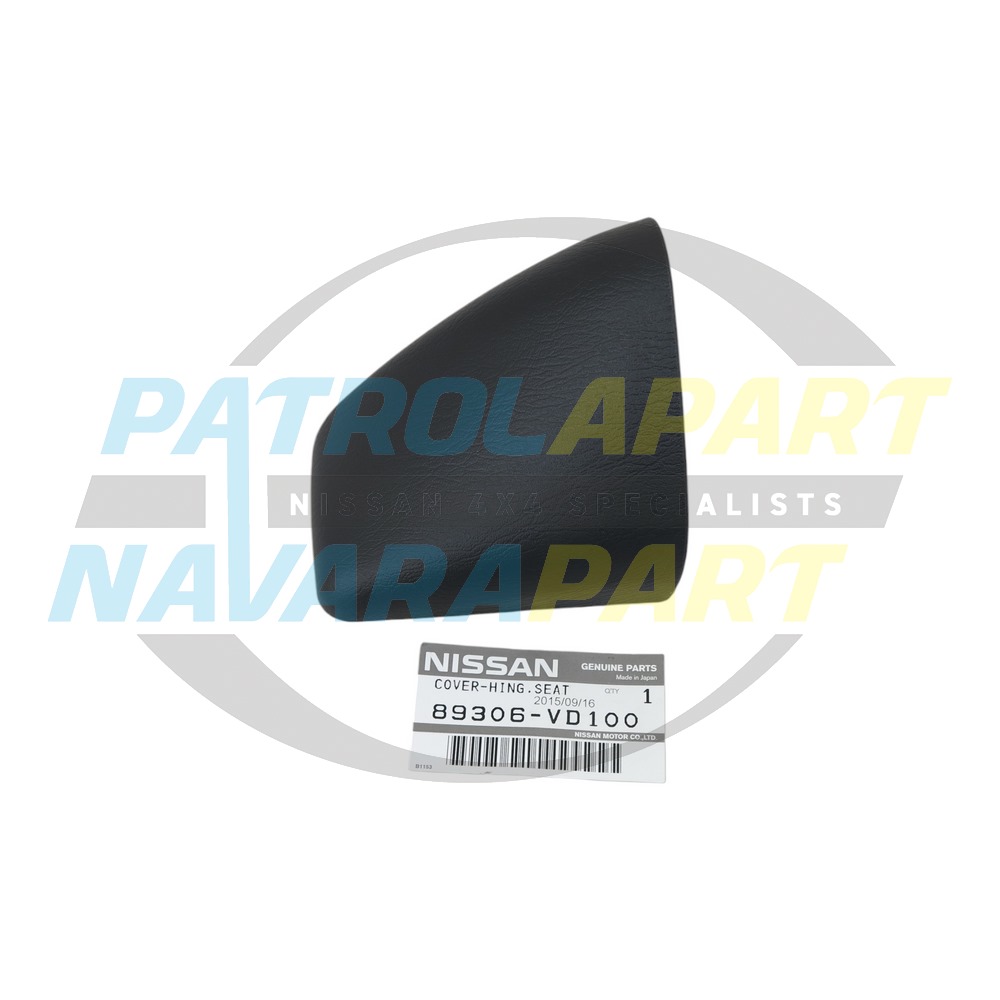 Genuine Nissan 3rd Row LH Seat Bolt Cover Code G - Nissan Patrol Y61 GU