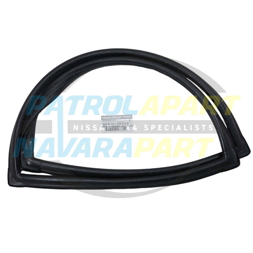 Genuine Nissan Window Rubber RHS Large Barn Door - Nissan Patrol Y60 GQ