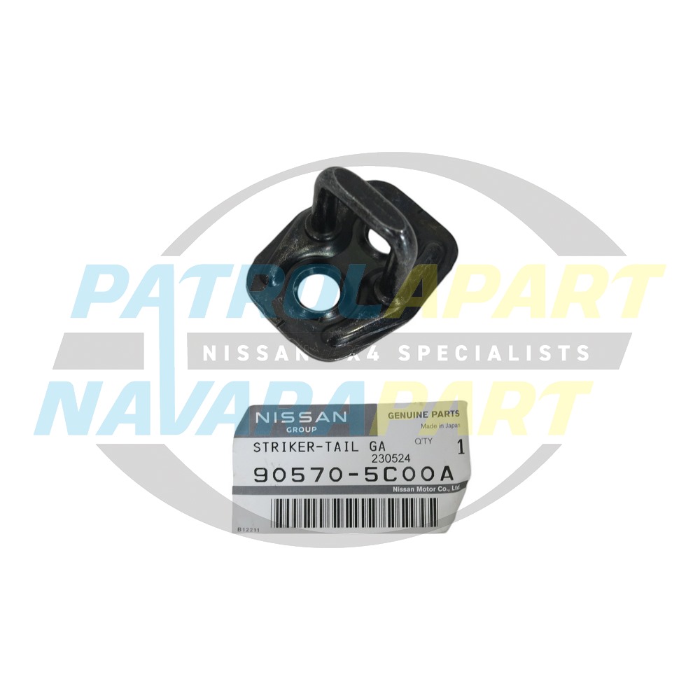 Genuine Nissan Bottom Door Lock Striker Catch Barn Door - Nissan Patrol Y61 GU