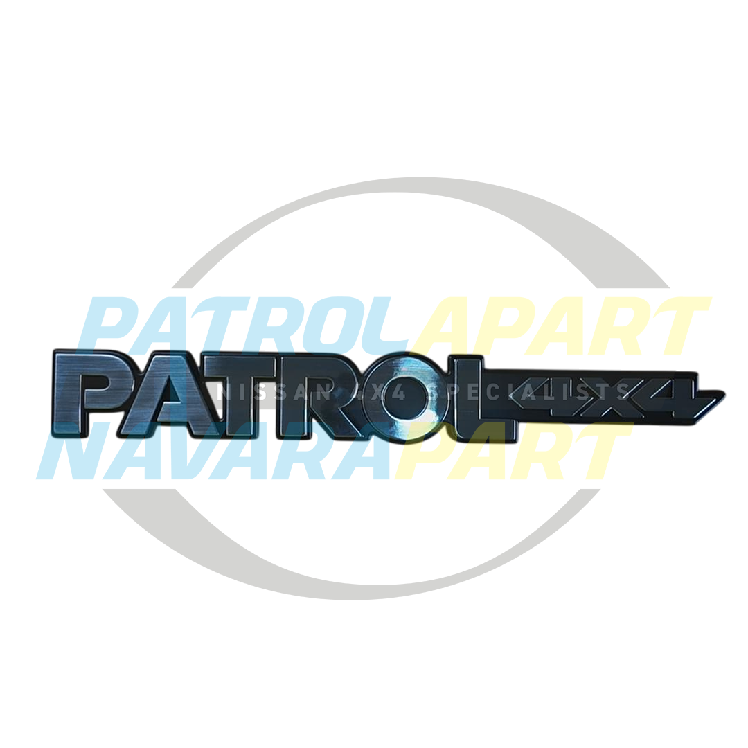 Genuine Nissan Rear Badge - Nissan Patrol Y60 GQ