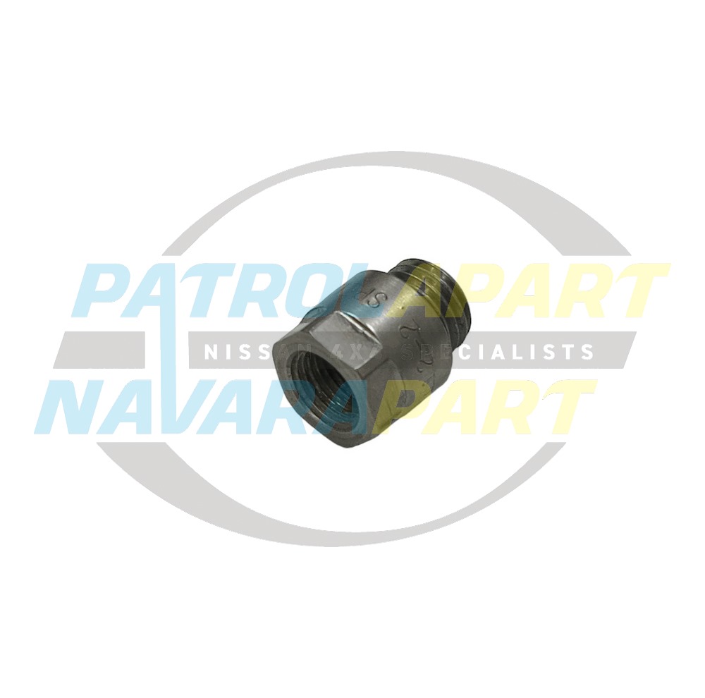 Lower Thermostat Housing Adaptor 1/8 NPT TD42 - Nissan Patrol Y60 GQ & Y61 GU