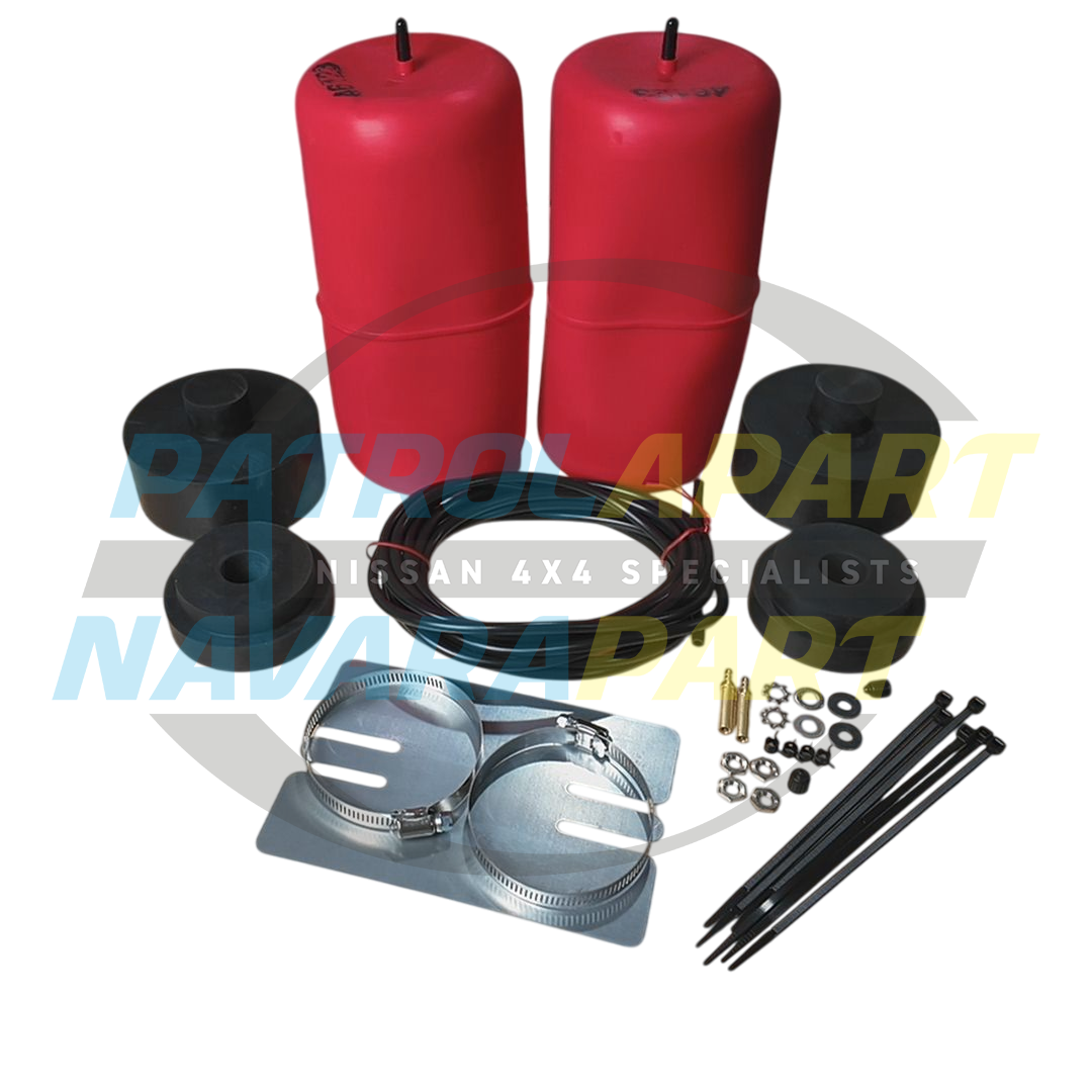 PolyAir Red Series Air Bag Kit - Nissan Patrol Y62 HBMC 50mm Lift