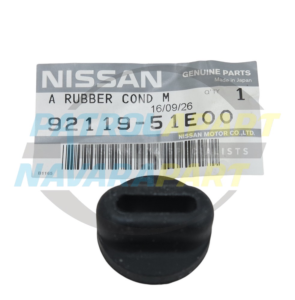 Genuine Nissan A/C Condenser Bottom Mounting Rubber - Nissan Patrol Y60 GQ & Y61 GU