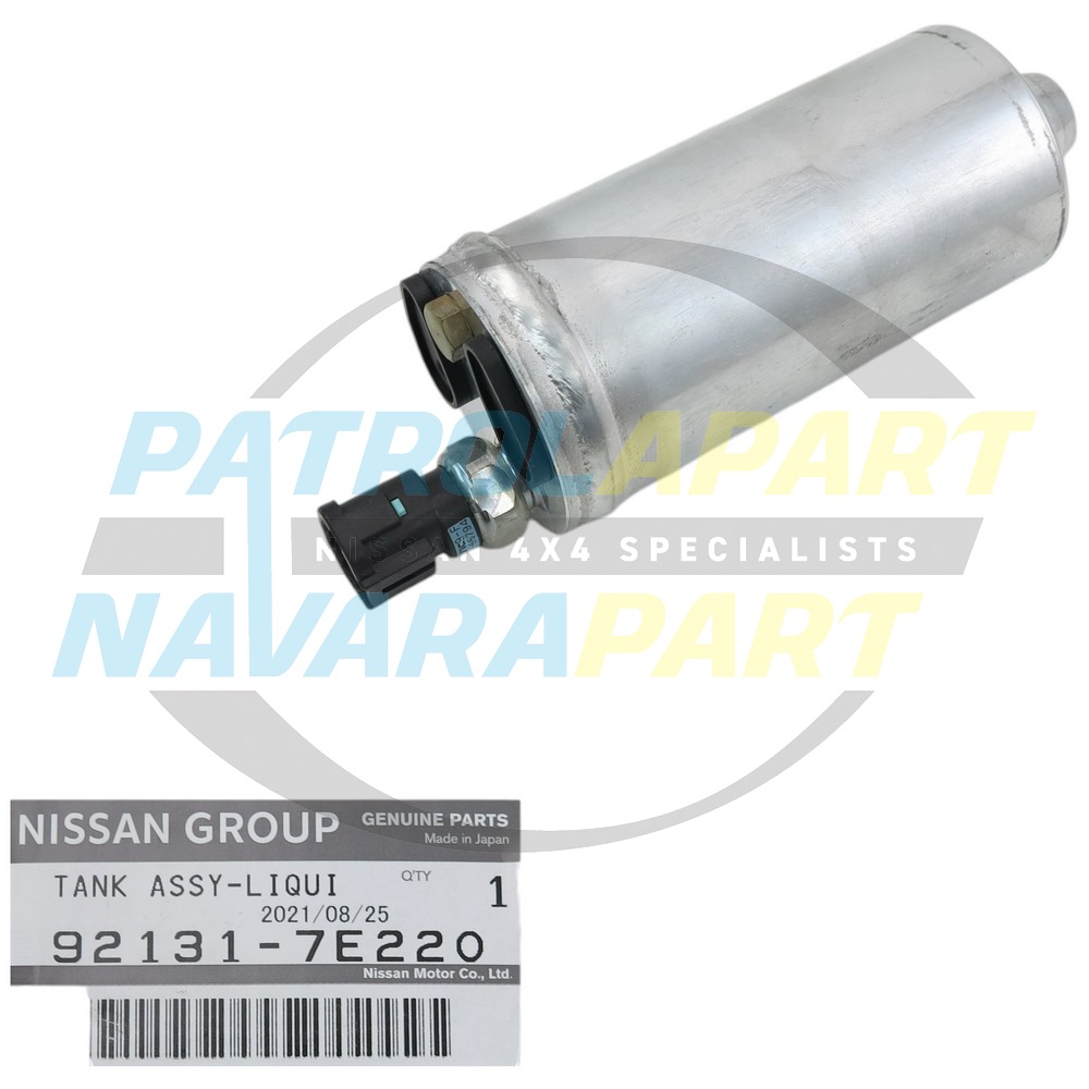 Genuine Nissan A/C Condenser Receiver Dryer - Nissan Patrol Y60 GQ S2