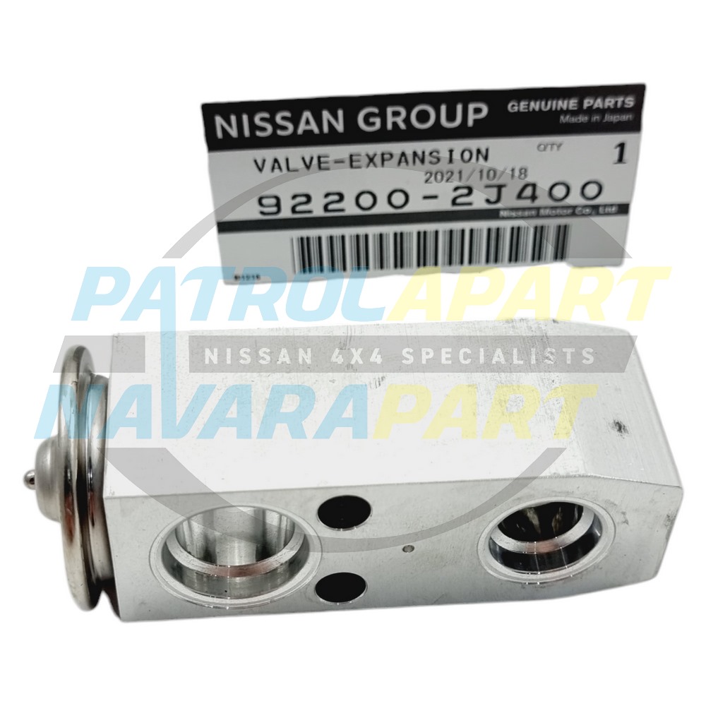 Genuine Nissan TX Expansion Valve - Nissan Patrol Y61 GU to 06/03