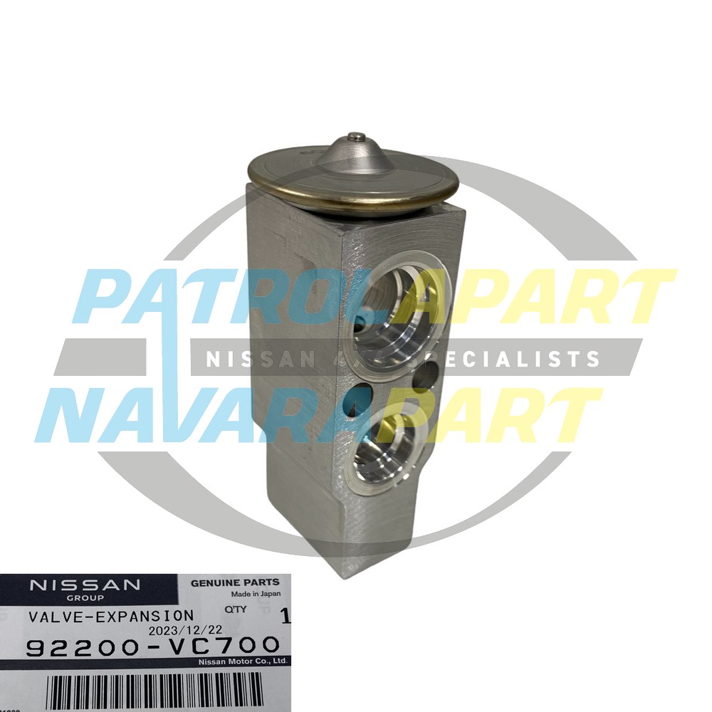 Genuine Nissan TX Valve - Nissan Patrol Y61 GU