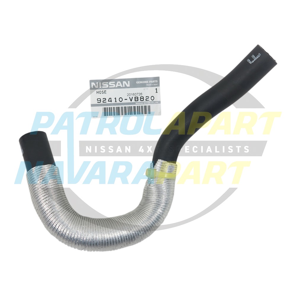 Genuine Nissan Heater Outlet Hose ZD30 - Nissan Patrol Y61 GU
