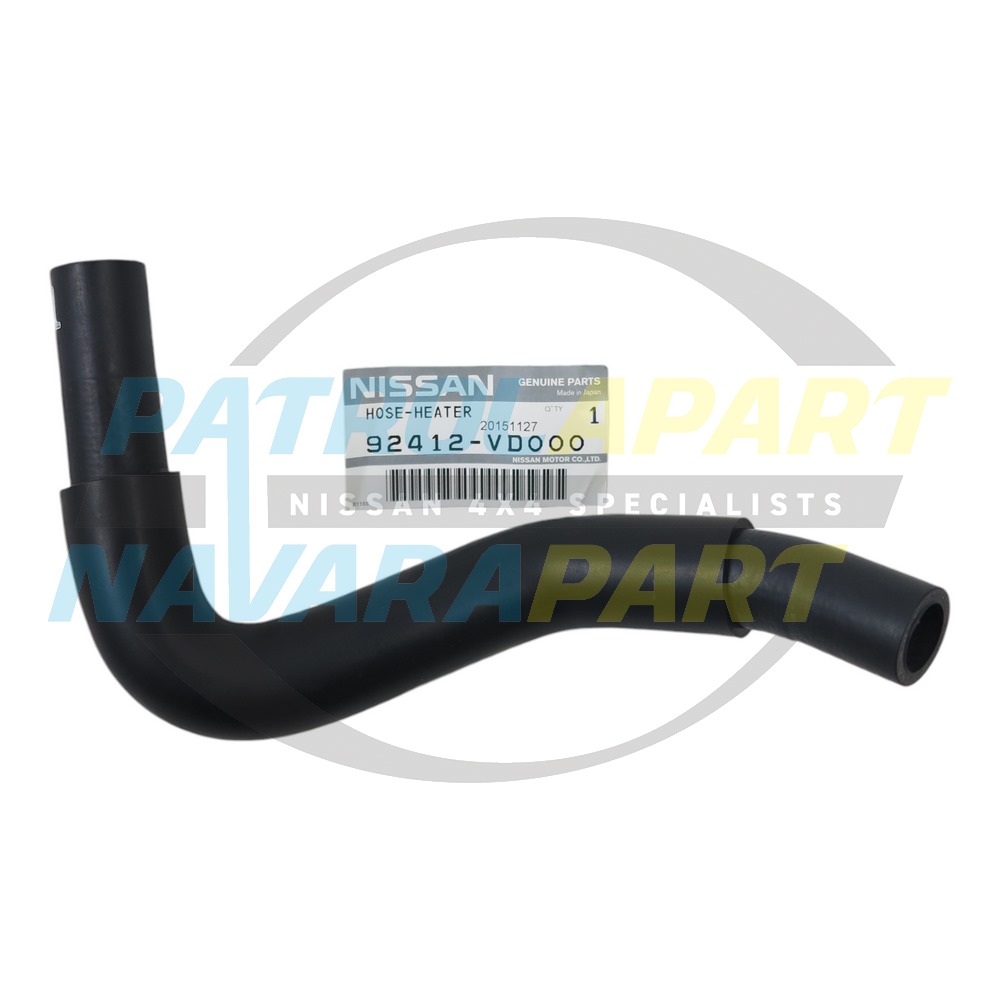 Genuine Nissan Heater Hose T-Piece Firewall TD42 - Nissan Patrol Y61 GU
