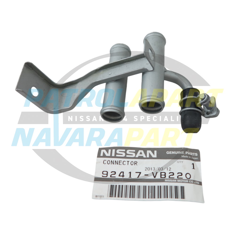Genuine Nissan Heater Connector/Joiner TB45 TD42 - Nissan Patrol Y61 GU