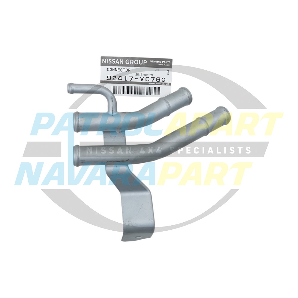 Genuine Nissan Heater Connector/Joiner TB48 - Nissan Patrol Y61 GU