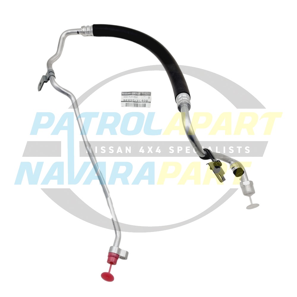 Genuine Nissan Air Conditioning Hose Compressor ZD30 - Nissan Patrol Y61 GU