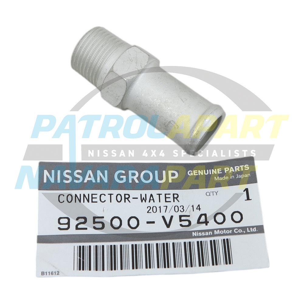 Genuine Nissan Thermostat Housing Water Outlet TD42 - Nissan Patrol Y60 GQ & Y61 GU
