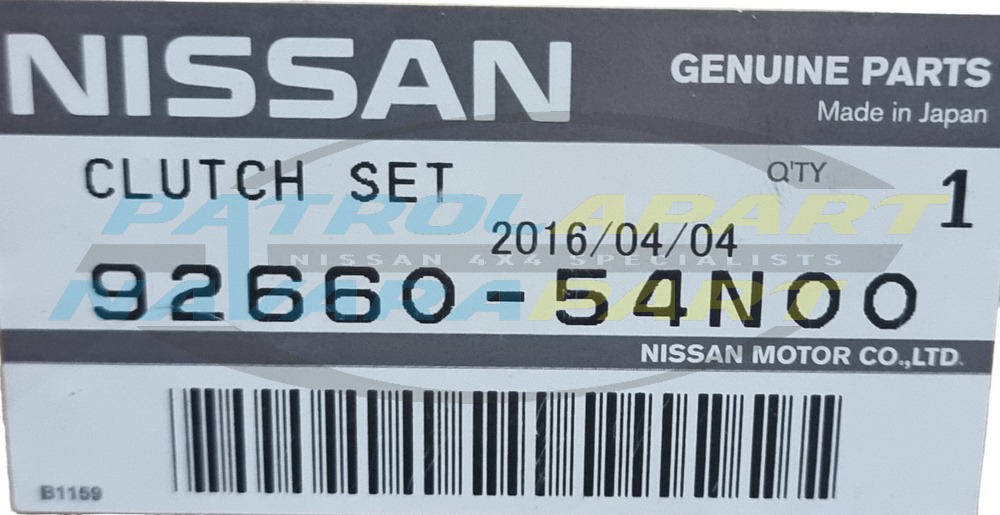 Genuine Nissan Factory Air Conditioning A/C Compressor Clutch Kit - Nissan Patrol Y60 GQ