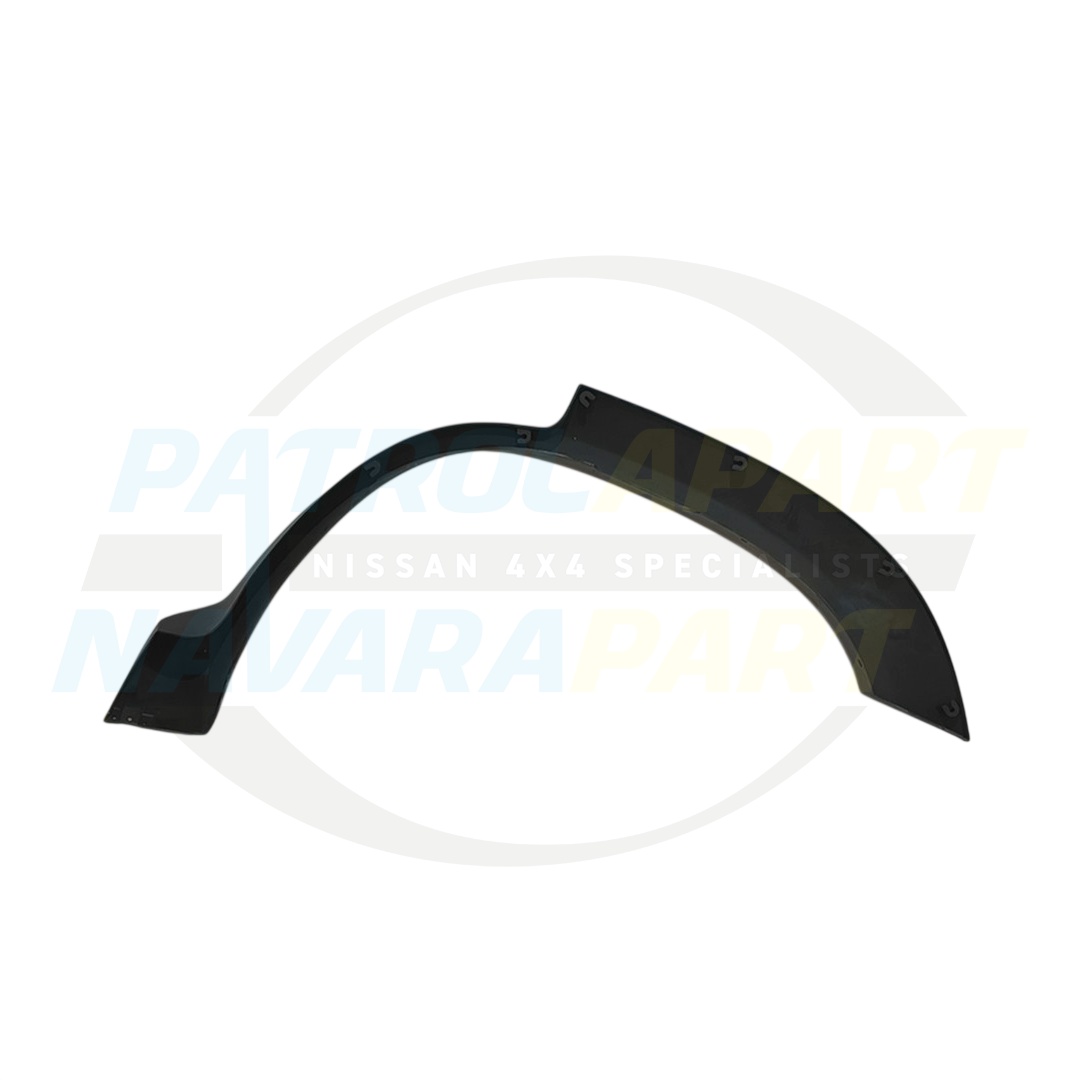 Genuine Nissan Right Hand Rear Quarter Panel Flare Black - Nissan Patrol Y61 GU S1-3