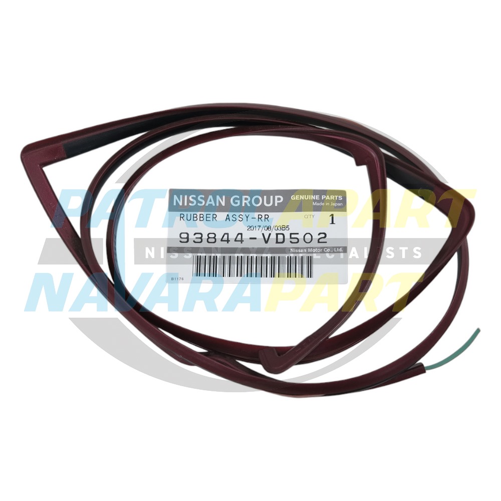 Genuine Nissan RHR 1/4 Door Flare Seal Purple AX5 - Nissan Patrol Y61 GU S4