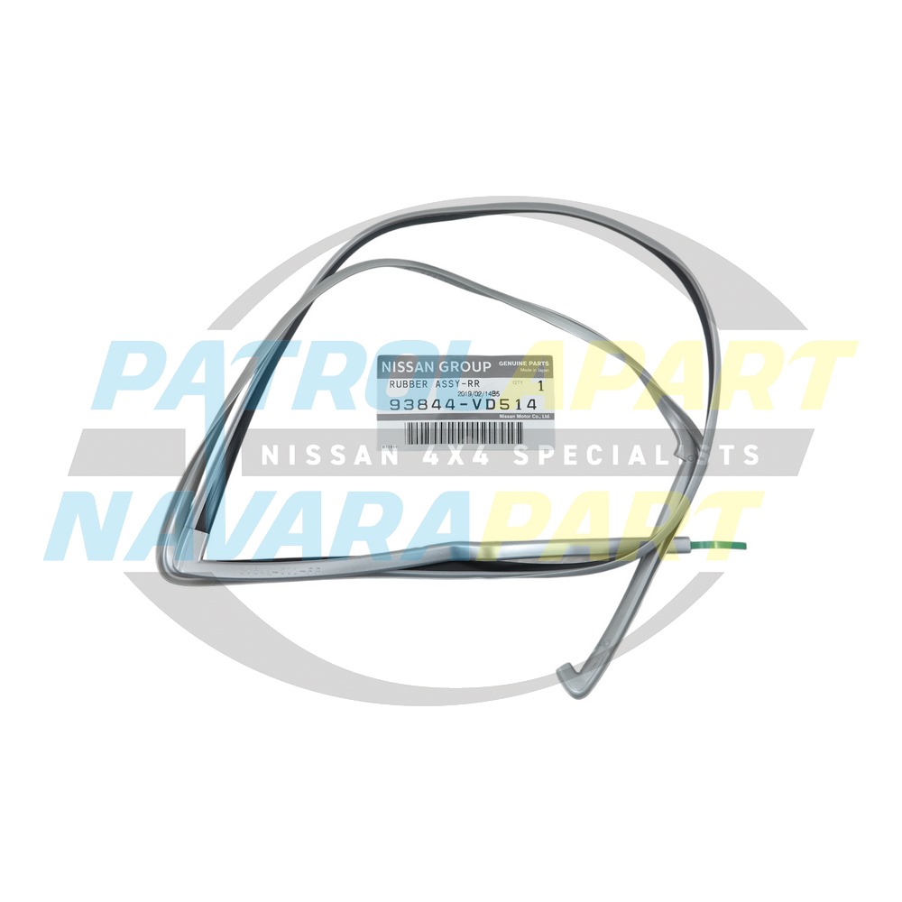 Genuine Nissan RHR 1/4 Flare Seal Silver KY0 - Nissan Patrol Y61 GU