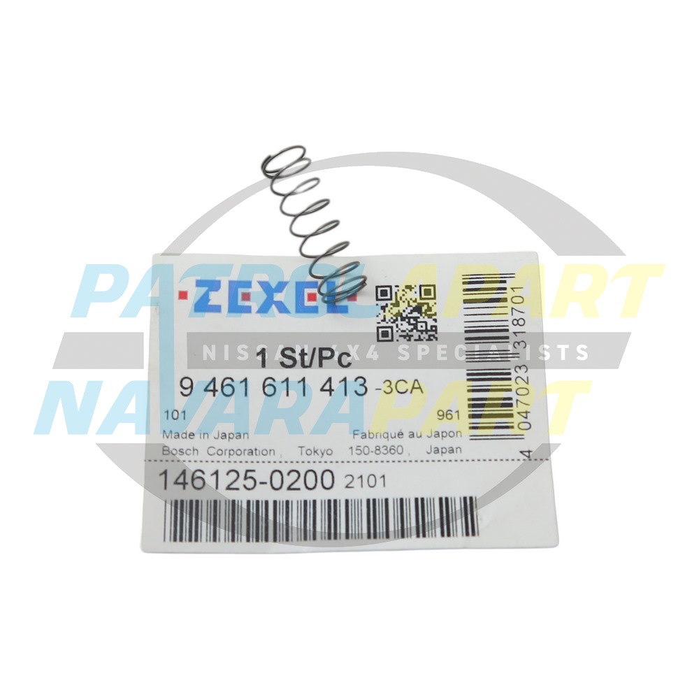 Zexel Injector Pump Gauze Spring - Nissan Patrol Y60 GQ, Y61 GU & Navara D22