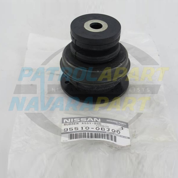 Genuine Nissan Front 1st Row Body Mount - Nissan Patrol Y60 GQ 1987-1997