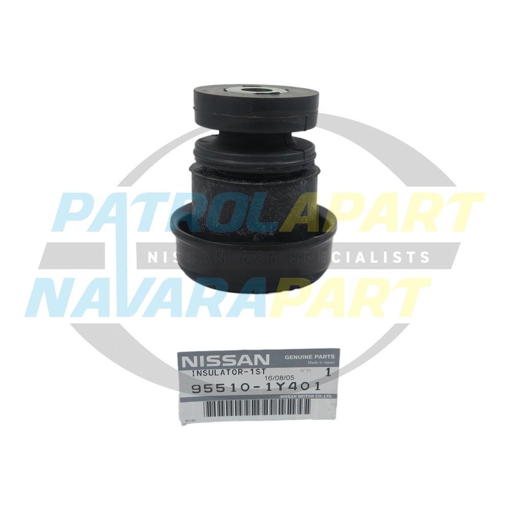 Genuine Nissan Front Row 1 Body Mount - Nissan Patrol Y61 GU