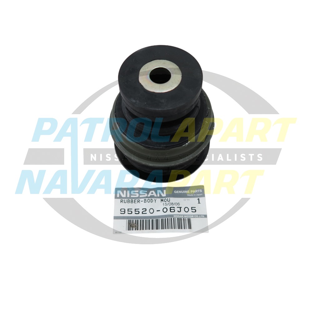 Genuine Nissan 2nd Row Body Mount - Nissan Patrol Y60 GQ 1987-1997