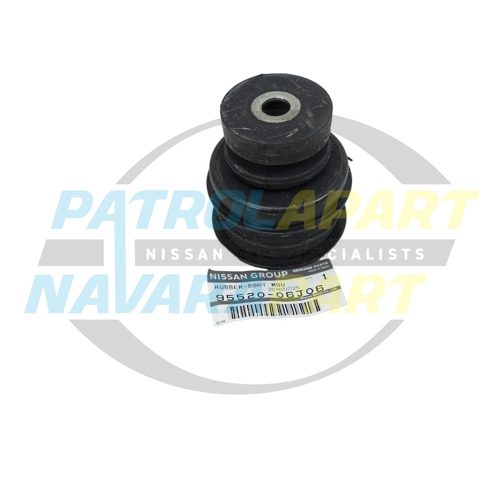 Genuine Nissan 2nd Row Body Mount - Nissan Patrol Y60 GQ 11/94+