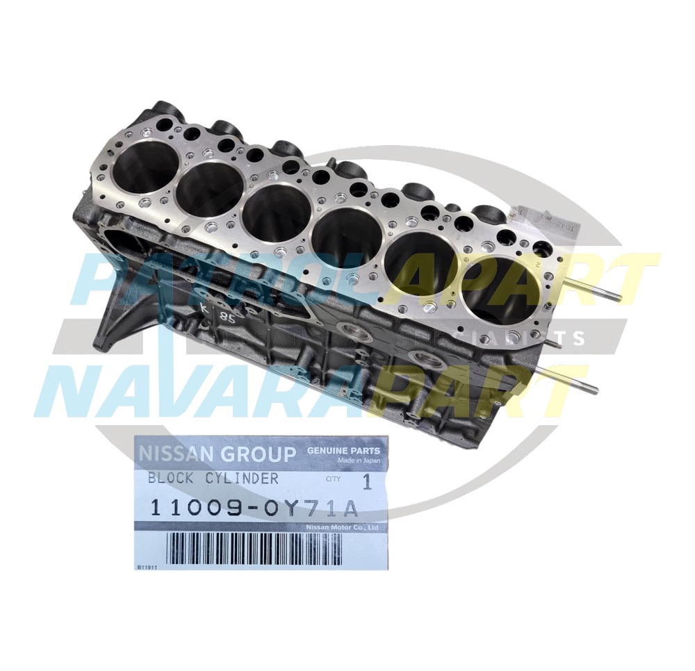 Genuine Nissan TD42T TD42TI Engine Block TD42 - Nissan Patrol Y61 GU