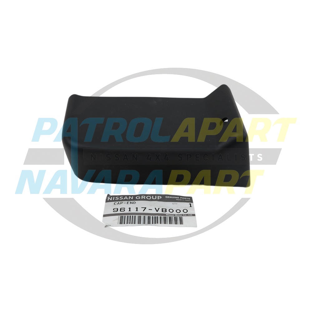 Genuine Nissan Step LH Side Rail Rear End Cap - Nissan Patrol Y61 GU