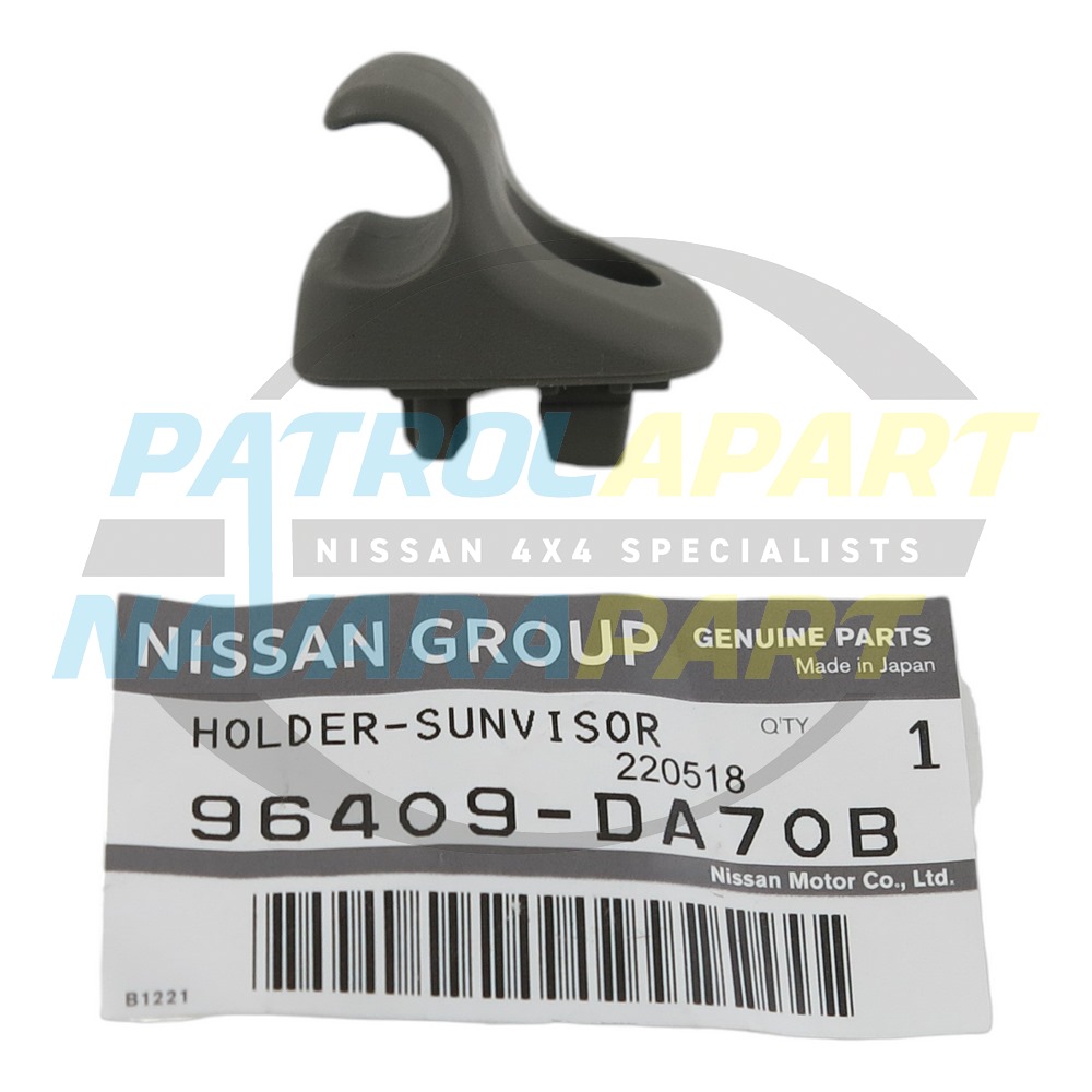 Genuine Nissan Sunvisor Clips - Nissan Patrol Y61 GU