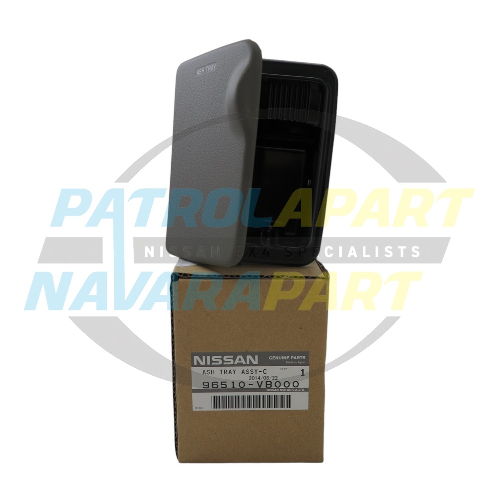 Genuine Nissan Ash Tray Centre Console Colour Code K - Nissan Patrol Y61 GU S1-3