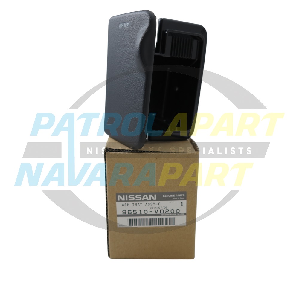 Genuine Nissan Ash Tray Black Colour Code G - Nissan Patrol Y61 GU