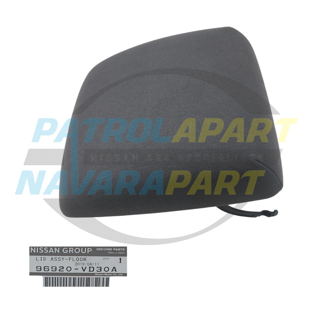 Genuine Nissan Centre Console Lid - Nissan Patrol Y61 GU