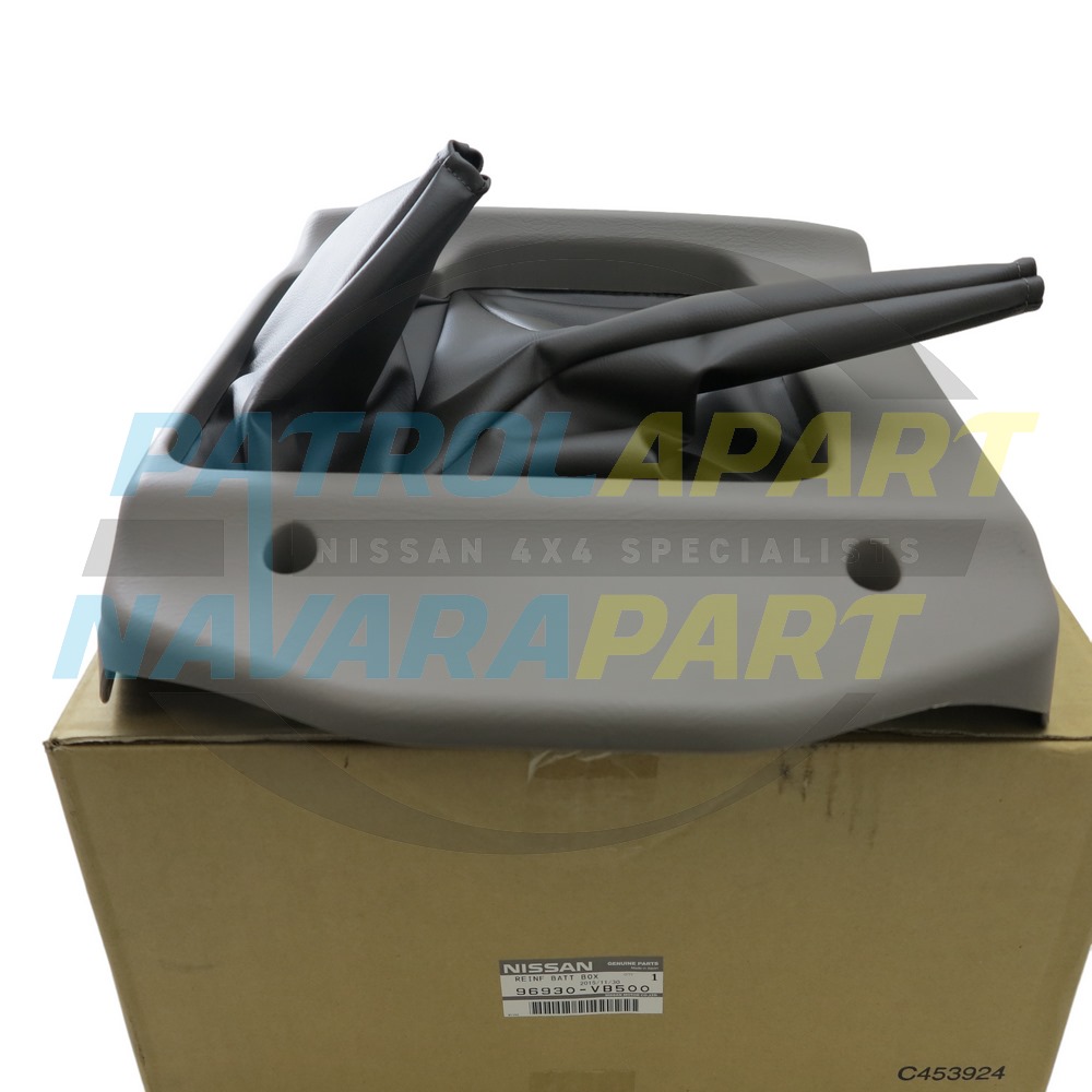 Genuine Nissan Manual Gear Shifter Surround With Leather Gaiter - Nissan Patrol Y61 GU Ute DX