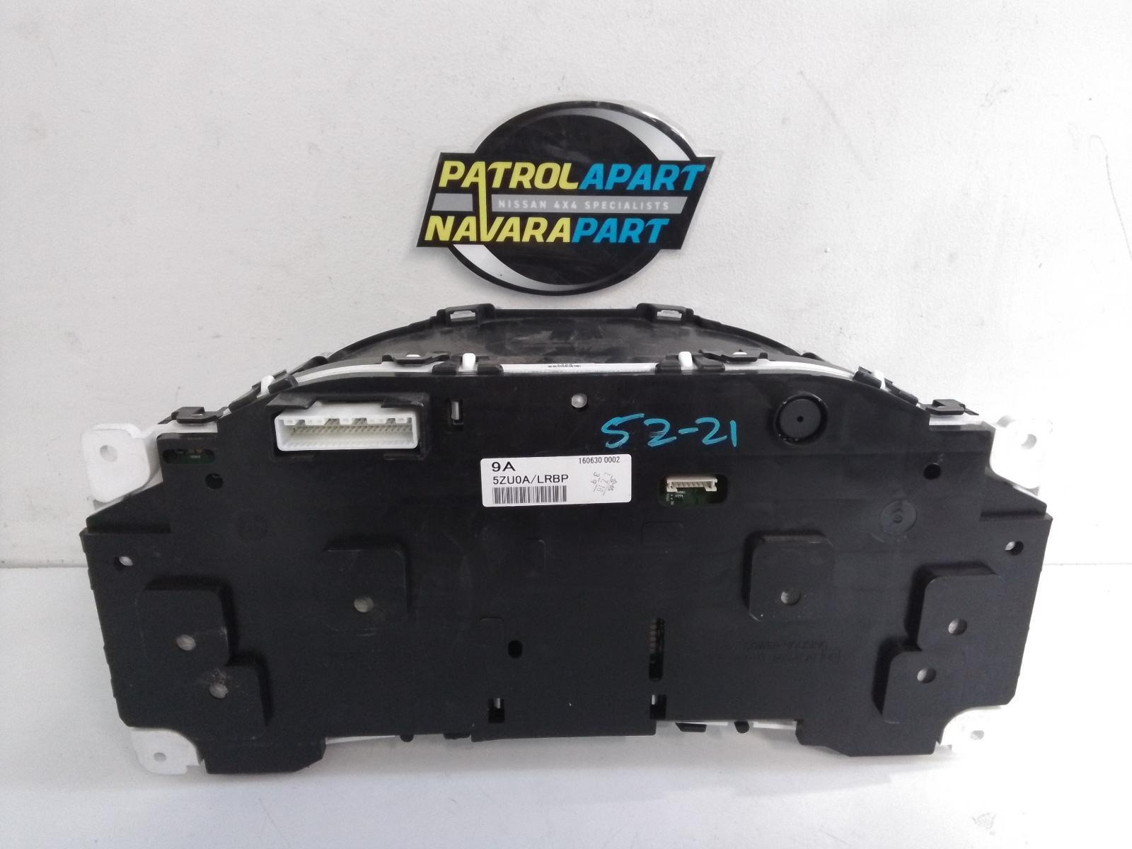 Used Instrument Cluster 248205ZU0A - Nissan Patrol Y62 11/12