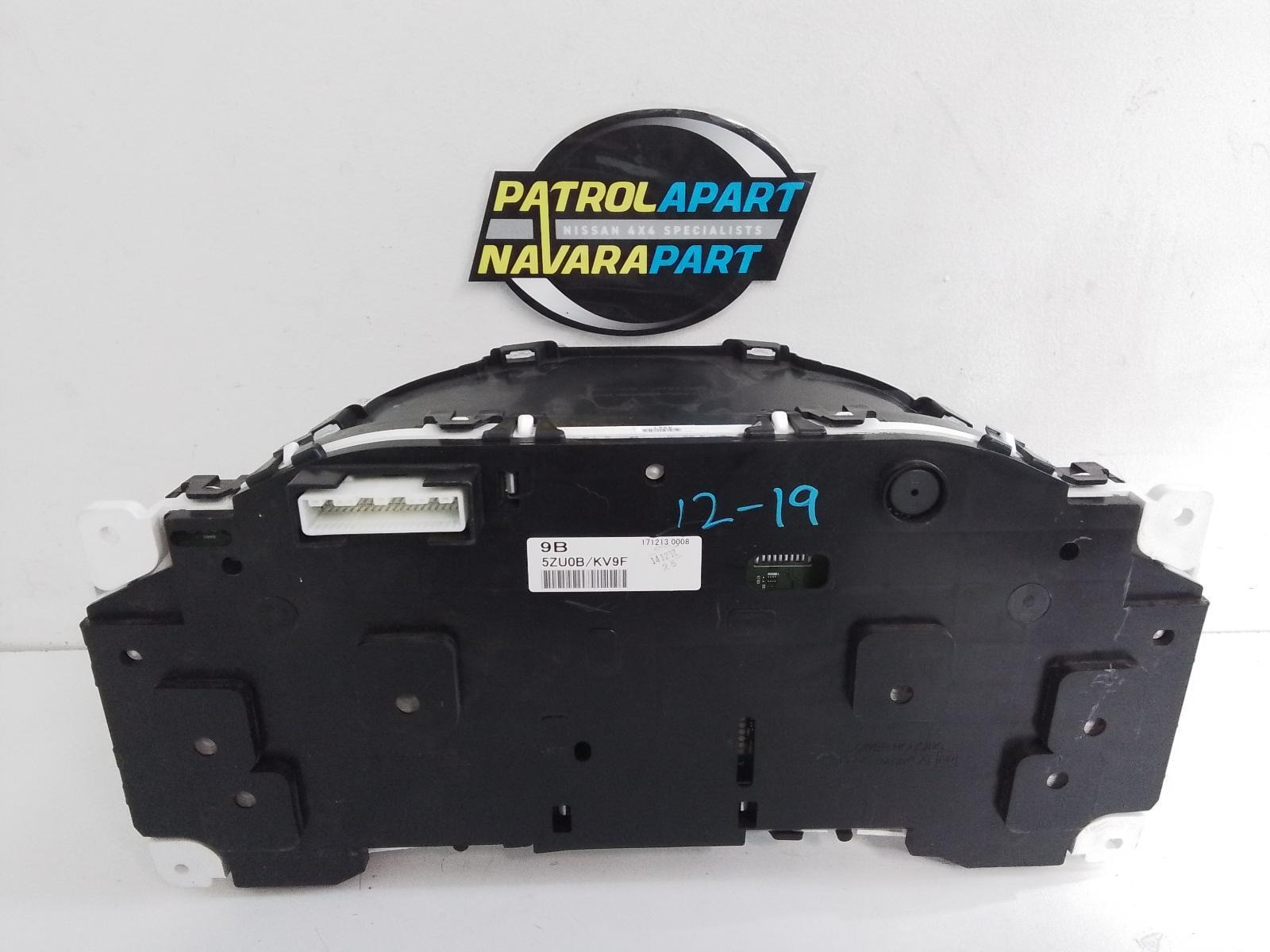 Used Instrument Cluster 248205ZU0B - Nissan Patrol Y62 11/12