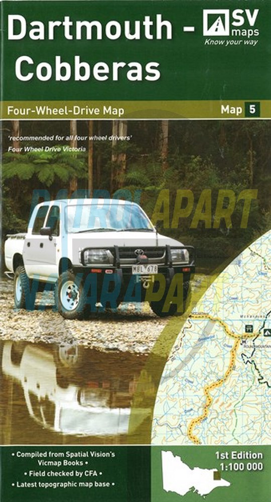 Spatial Vision Dartmouth-Cobberas Map