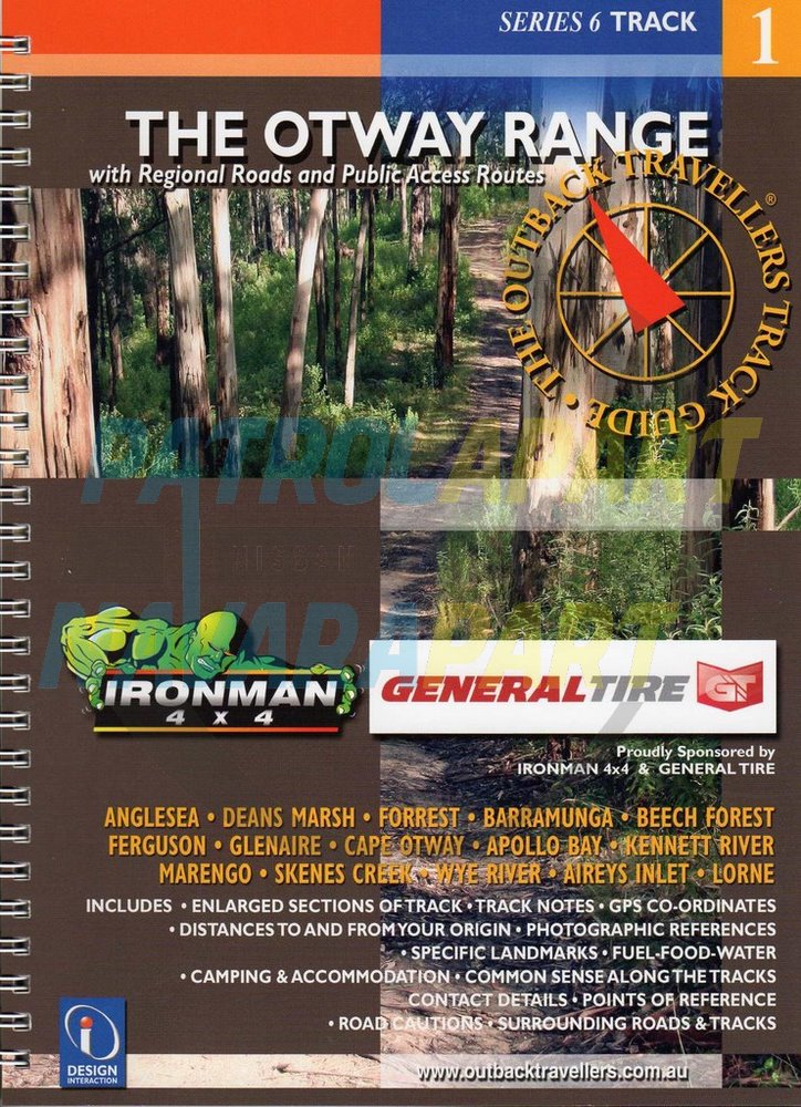 Series 6 TRACK The Otway Range Outback Travellers Track Map Book