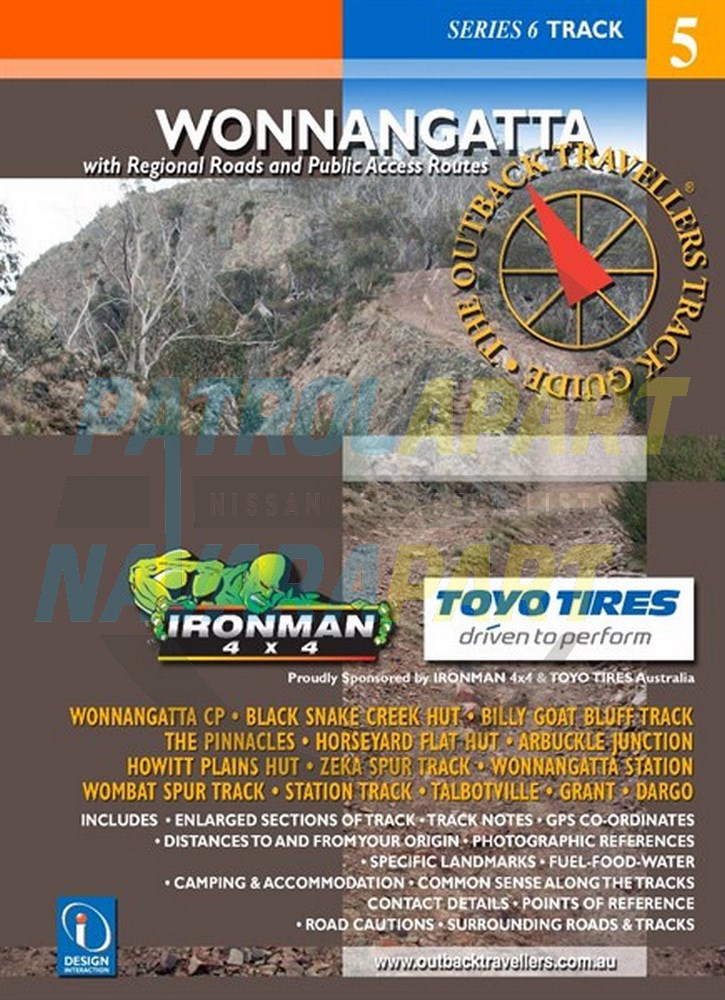 Series 6 TRACK Wonnangatta Outback Travellers Track Guide Map Book