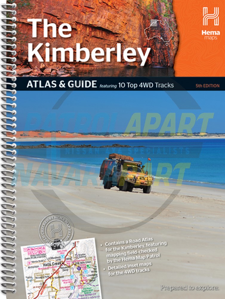 Hema Kimberley Atlas & Guide Spiral Book 6th Edition