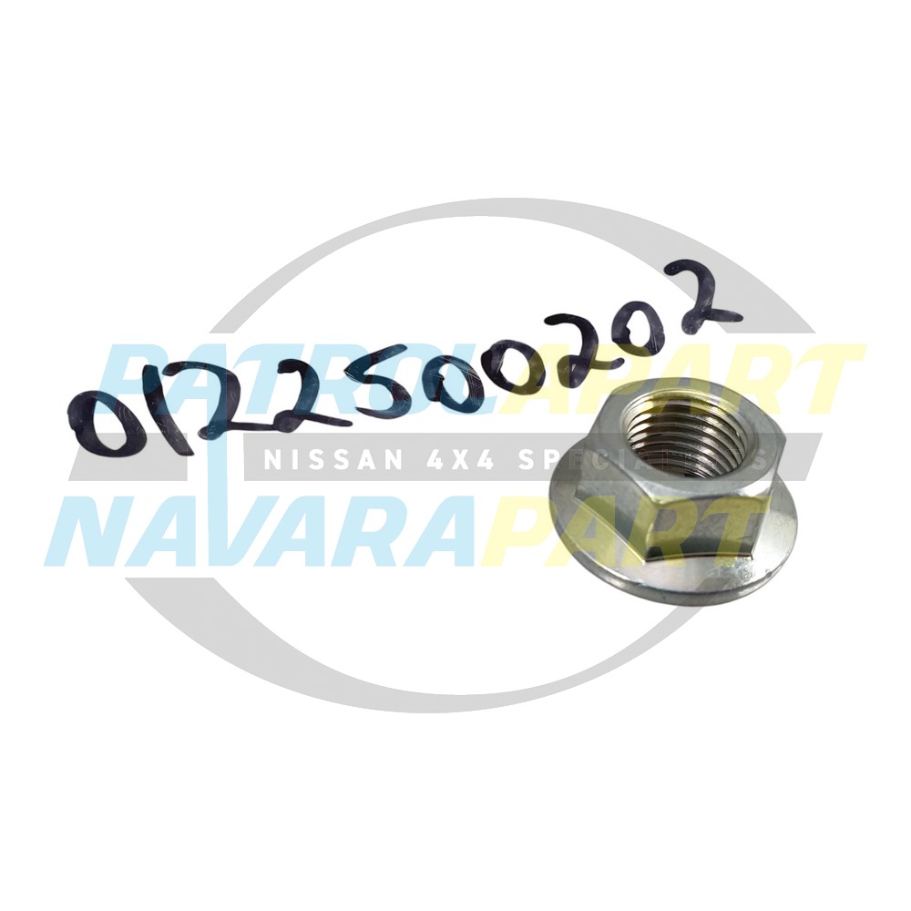 Genuine Nissan Engine & Gearbox Mount Nut - Nissan Patrol Y60 GQ & Y61 GU